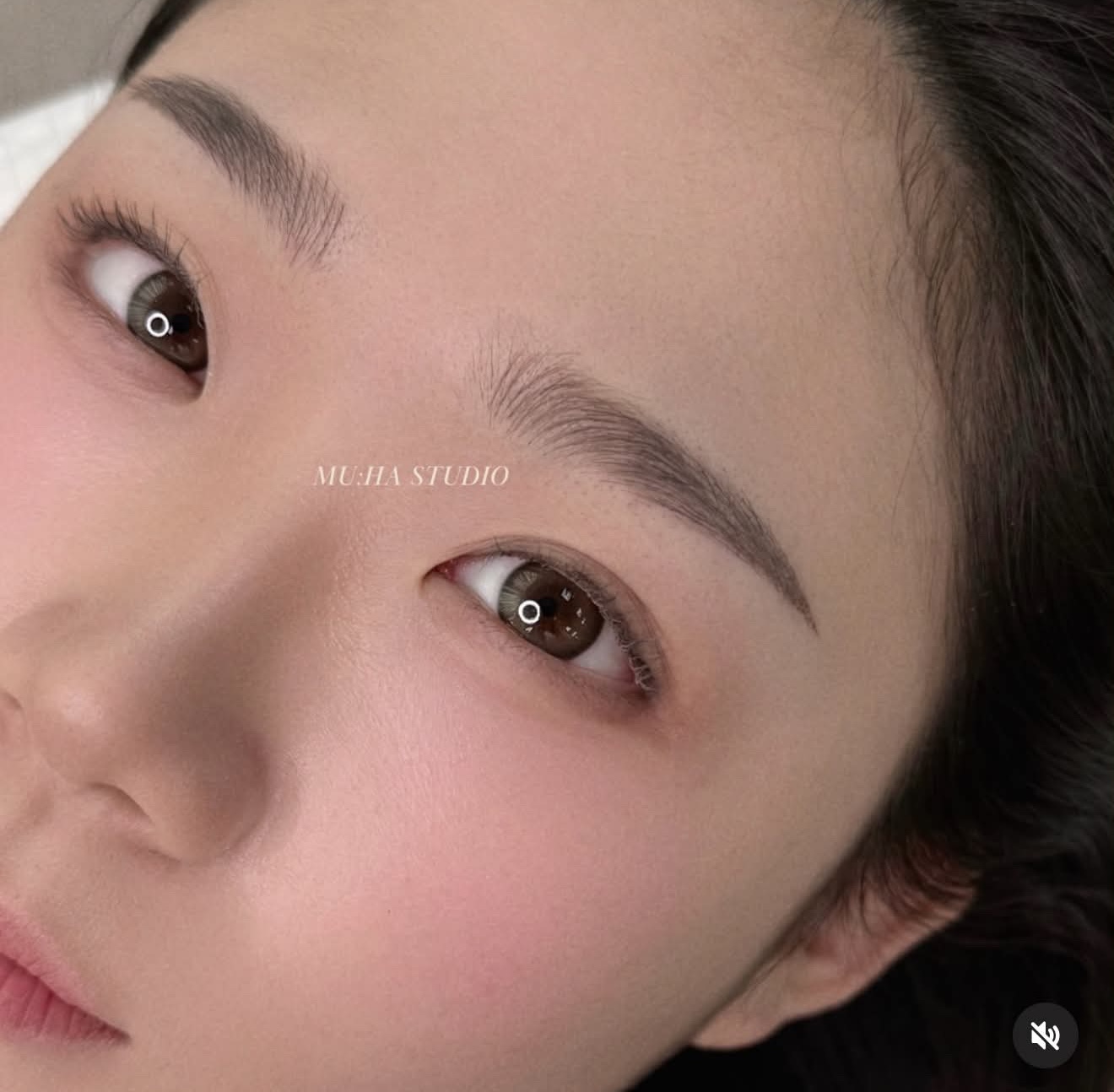뮤하스튜디오 — 반영구 눈썹 · 반영구 메이크업 work 4 · 의정부 | Beautia