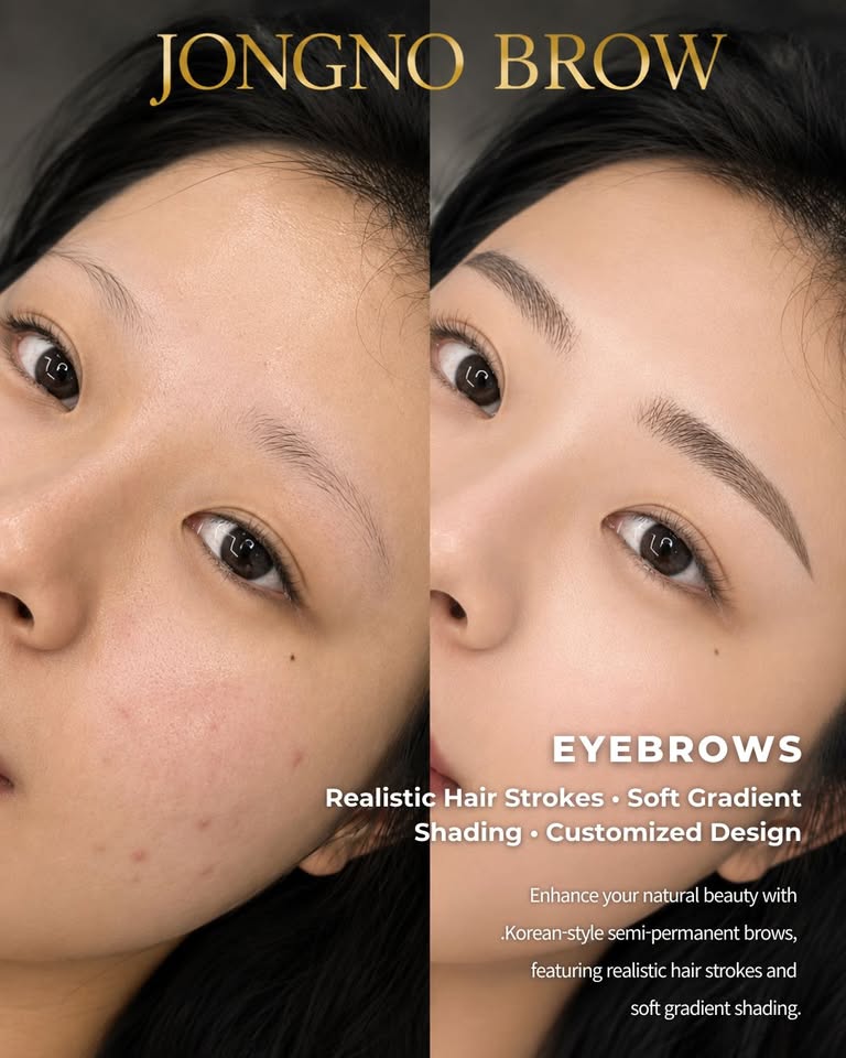 종로브로우 — 반영구 눈썹 · 반영구 메이크업 work 1 · 서울 | Beautia