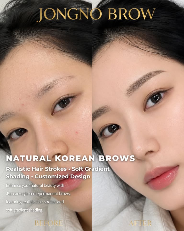 종로브로우 — 반영구 눈썹 · 반영구 메이크업 work 5 · 서울 | Beautia